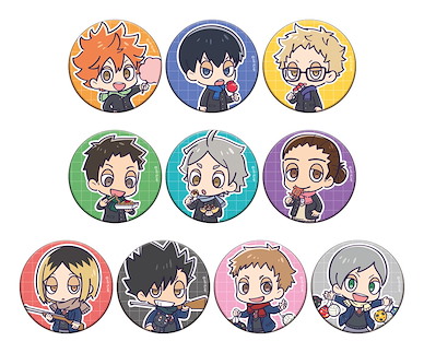排球少年!! 收藏徽章 Mini Character (10 個入) Mini Character Can Badge Collection (10 Pieces)【Haikyu!!】