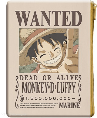 海賊王 「路飛」通緝令 小物袋 WANTED Poster Pouch Luffy【One Piece】