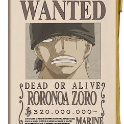 海賊王 「卓洛」通緝令 小物袋 WANTED Poster Pouch Zoro【One Piece】