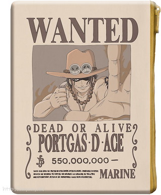海賊王 「艾斯」通緝令 小物袋 WANTED Poster Pouch Ace【One Piece】