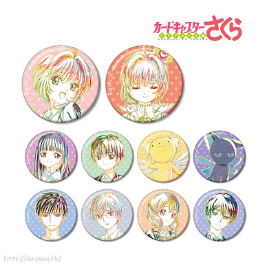 百變小櫻 Magic 咭 Ani-Art 收藏徽章 (10 個入) Ani-Art Can Badge (10 Pieces)【Cardcaptor Sakura】