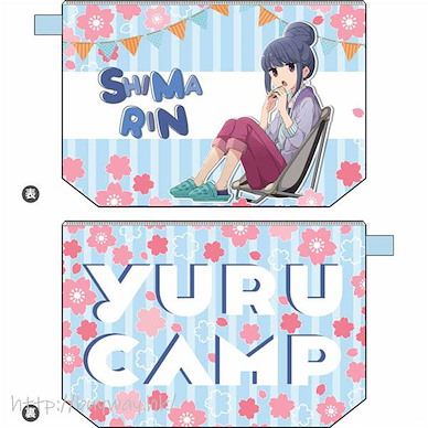 搖曳露營△ 「志摩凜」防水 小物袋 Ohanami Camp Water-repellent Pouch Shima Rin【Laid-Back Camp】