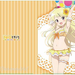 黃金拼圖 「九條可憐」水著 A4 文件套 Original Illustration Karen A4 Clear File【Kin-iro Mosaic】