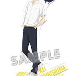 排球少年!! 「月島螢」吉祥物 亞克力企牌 Mascot Acrylic Stand Plate Tsukishima Kei【Haikyu!!】