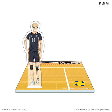 排球少年!! 「月島螢」亞克力杯墊 + 企牌 Acrylic Stand Coaster Tsukishima Kei【Haikyu!!】