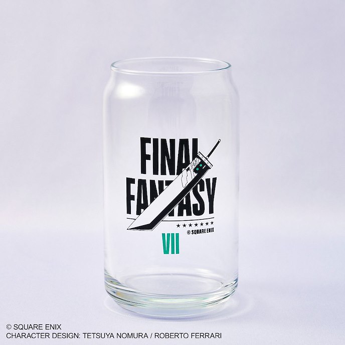 最終幻想系列 : 日版 「毀滅劍」罐形 玻璃杯