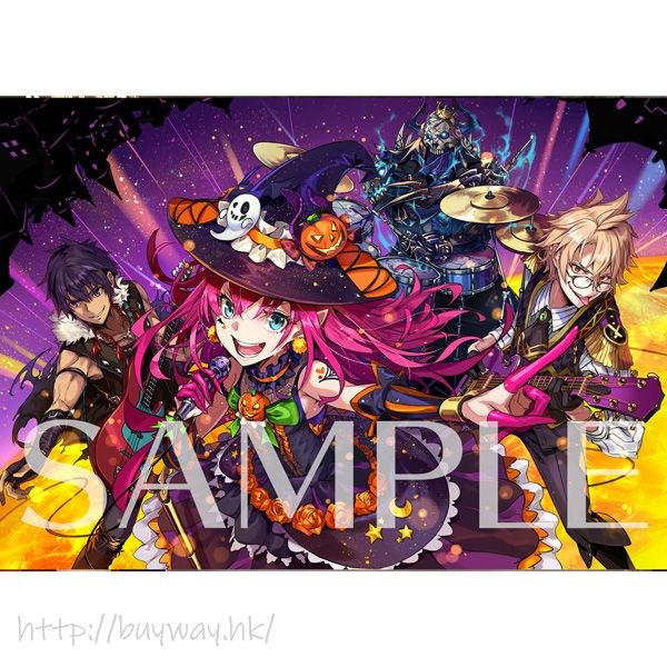 Fate系列 : 日版 「Halloween★Town」A5 掛畫 FGO Fes. 2019