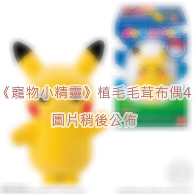 寵物小精靈系列 植毛毛茸布偶 4 (10 個入) Pokemo-fudoll 4 (10 Pieces)【Pokémon Series】