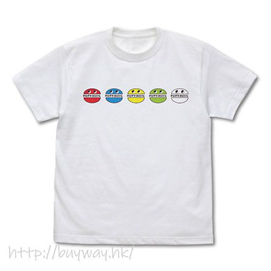 流行音樂 (細碼)「POP君」白色 T-Shirt Pop-kun T-Shirt /WHITE-S【Pop'n Music】
