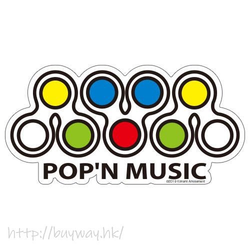流行音樂 : 日版 「POP'N MUSIC」防水貼紙