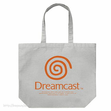 Dreamcast (DC) 「Dreamcast」大容量 灰色 手提袋 Large Tote Bag /GRAY【Dreamcast】