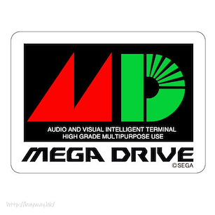 Mega Drive 「MEGA DRIVE」防水貼紙 Waterproof Sticker【Mega Drive】