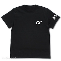 GT賽車系列 : 日版 (中碼)「G.T」Logo 黑色 T-Shirt