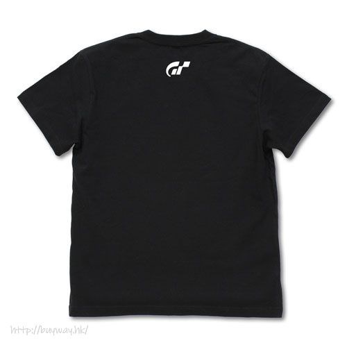 GT賽車系列 : 日版 (細碼)「Course」Design 黑色 T-Shirt
