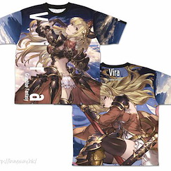碧藍幻想 (大碼)「薇拉」雙面 全彩 T-Shirt Vira Double-sided Full Graphic T-Shirt /L【Granblue Fantasy】