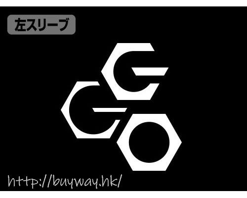 刀劍神域系列 : 日版 (中碼)「蓮 + 不可次郎」Team LF 黑色 T-Shirt