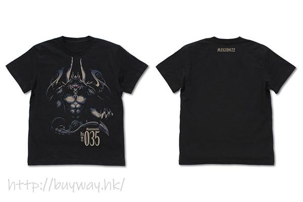 Megido 72 : 日版 (中碼)「マルコシアス」メギド体 Ver. 黑色 T-Shirt