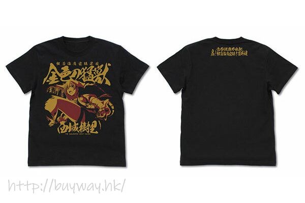 偶像大師 閃耀色彩 : 日版 (中碼)「西城樹里」紅蘭偉魔空珠學園 黑色 T-Shirt