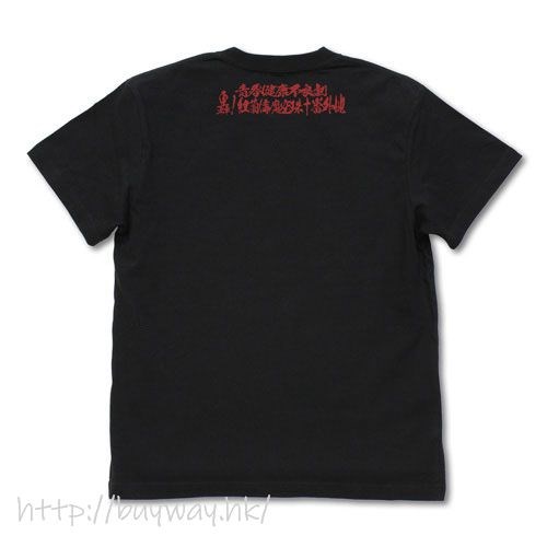 偶像大師 閃耀色彩 : 日版 (大碼)「小宮果穗」紅蘭偉魔空珠學園 黑色 T-Shirt