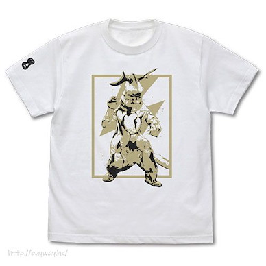 超人系列 (細碼)「宇宙怪獸 電王獸」白色 T-Shirt Ultraseven Eleking T-Shirt /WHITE-S【Ultraman Series】