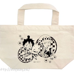 海賊王 「路飛 + 羅」日本料理 Ver. 午餐袋 Wa no Syoku Lunch Tote Bag Luffy & Law【One Piece】