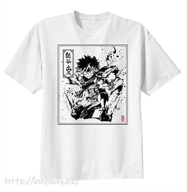 我的英雄學院 (均碼)「綠谷出久」水墨繪風格 男裝 T-Shirt Ink Wash Painting T-Shirt Men's Izuku Midoriya【My Hero Academia】