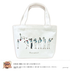 網球王子系列 「冰帝學園」Yuru Style 小手提袋 Yuru Style Mini Tote Bag B Hyotei【The Prince Of Tennis Series】