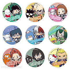 我的英雄學院 : 日版 Sanrio Characters 收藏徽章 (9 個入)
