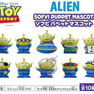 反斗奇兵 「三眼仔」軟膠指偶公仔 (10 個入) Alien Soft Vinyl Puppet Mascot (10 Pieces)【Toy Story】