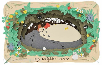 龍貓 「龍貓 + 大卷次子」立體紙雕 Paper Theater PT-L10 Totoro no Hokora【My Neighbor Totoro】