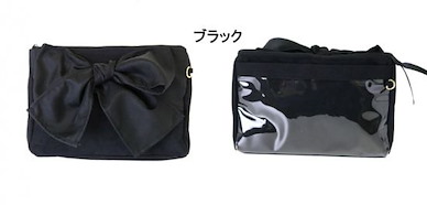 周邊配件 大蝴蝶結 2WAY 痛袋 - 黑色 BIG Ribbon 2WAY Pochette Bag Black【Boutique Accessories】