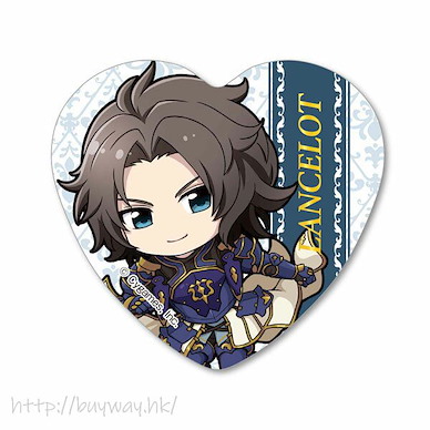 碧藍幻想 「Lancelot」漂浮系列 心形徽章 Pukasshu Heart Can Badge Lancelot【Granblue Fantasy】