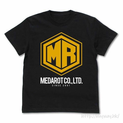 徽章戰士 : 日版 (大碼)「MR」黑色 T-Shirt