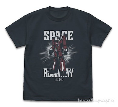 傳說巨神伊迪安 (大碼)「巨神伊迪安」岩灰 T-Shirt SPACE RUNAWAY IDEON T-Shirt /SLATE-L【Space Runaway Ideon】