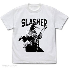 哥斯拉系列 (中碼)「蓋剛」SLASHER 白色 T-Shirt Gigan T-Shirt /WHITE-M【Godzilla】