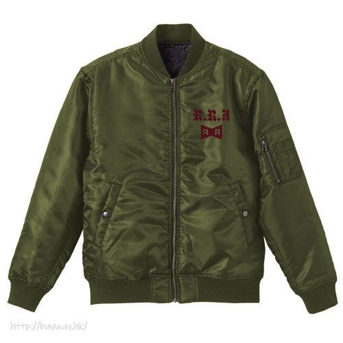 龍珠 : 日版 (加大)「紅帶軍團」MA-1 墨綠色 外套