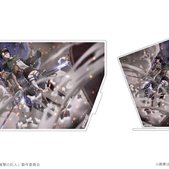 進擊的巨人 「艾倫 + 里維」亞克力明信片企牌 Acrylic Picture Stand 02 Eren & Levi【Attack on Titan】