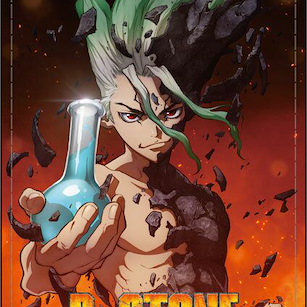 Dr.STONE 新石紀 「石神千空」皮革 證件套 Synthetic Leather Pass Case A【Dr. Stone】