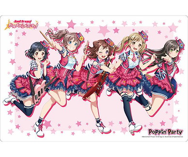 BanG Dream! 「Poppin'Party」チアフルスター☆ 橡膠桌墊 Bushiroad Rubber Mat Collection Vol. 477 Poppin'Party Cheerful Star【BanG Dream!】