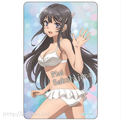 青春豬頭少年系列 「櫻島麻衣」水著 IC 咭貼紙 IC Card Sticker Mai Sakurajima Swimsuit【Rascal Does Not Dream of Bunny Girl Senpai】