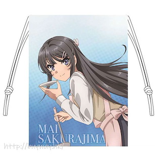 青春豬頭少年系列 「櫻島麻衣」圍裙 索繩小物袋 Drawstring Bag Mai Sakurajima Apron【Rascal Does Not Dream of Bunny Girl Senpai】