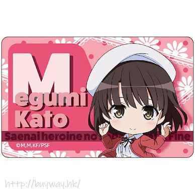 不起眼女主角培育法 「加藤惠」IC 咭貼紙 (Initial M) IC Card Sticker Megumi Kato A (Initial)【Saekano: How to Raise a Boring Girlfriend】