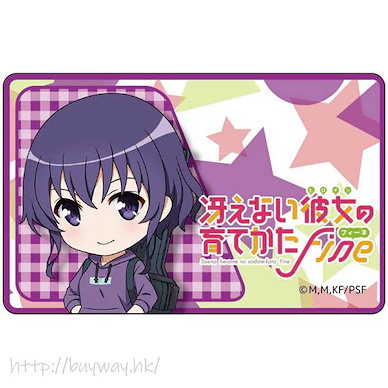 不起眼女主角培育法 「冰堂美智留」IC 咭貼紙 (チェック×星) IC Card Sticker Michiru Hyodo B (Checker x Star)【Saekano: How to Raise a Boring Girlfriend】