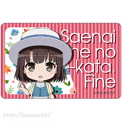 不起眼女主角培育法 「加藤惠」IC 咭貼紙 (花×條紋) IC Card Sticker Megumi Kato C (Flower x Stripe)【Saekano: How to Raise a Boring Girlfriend】
