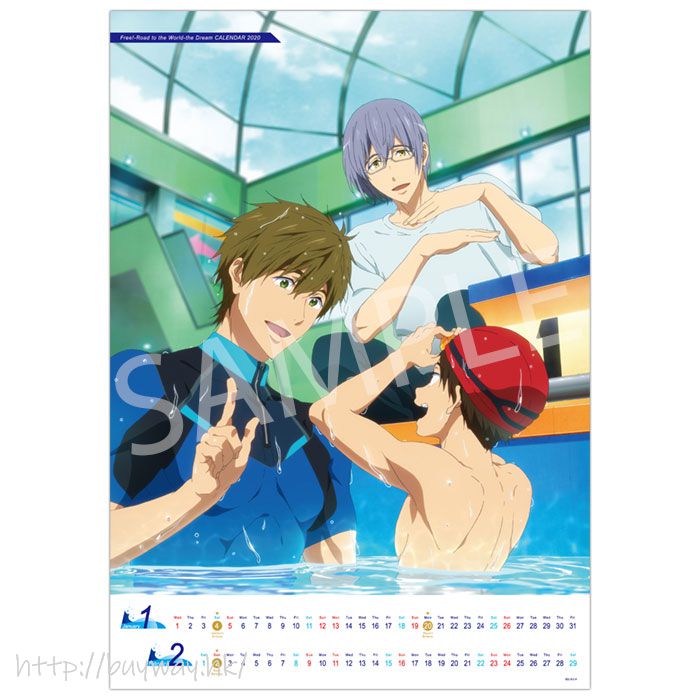 希少・絶版】Free!-RoadtotheWorld-夢2020年カレンダー 【公式通販】