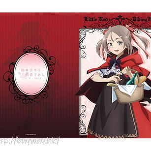 結城友奈是勇者 「三好夏凜」小紅帽服 A4 文件套 Clear File Karin Miyoshi (Heroine)【Yuki Yuna is a Hero】