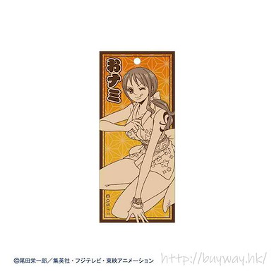 海賊王 「娜美 / 奈美」木製匙扣 Wood-style Key Chain Nami【One Piece】