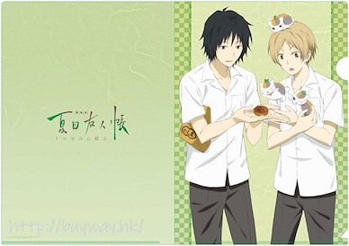 夏目友人帳 「夏目貴志 + 田沼要」A4 文件套 Natsume & Tanuma A4 Clear File【Natsume's Book of Friends】