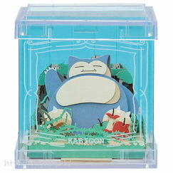 寵物小精靈系列 「卡比獸」-立方體- 立體紙雕 Paper Theater -Cube- PTC-02 Snorlax【Pokémon Series】