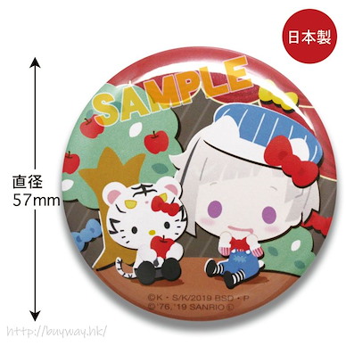 文豪 Stray Dogs 「中島敦 + Hello Kitty」Sanrio Characters 徽章 Sanrio Characters Can Badge Hello Kitty & Nakajima Atsushi【Bungo Stray Dogs】